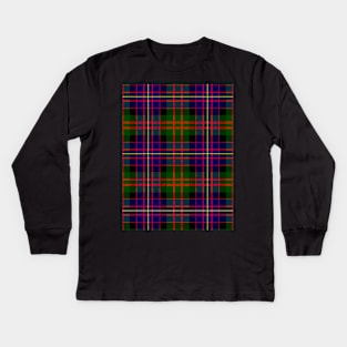 Chalmers Plaid Tartan Scottish Kids Long Sleeve T-Shirt